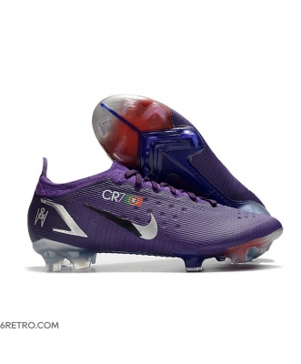 Nike Mercurial Vapor XIV Elite Firm Ground Ronaldo CR7 Electro Purple Silver Football Boots