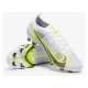 Nike Mercurial Vapor XIV Elite Firm Ground White Black Metallic Silver Volt Football Boots