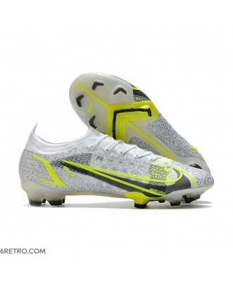 Nike Mercurial Vapor XIV Elite Firm Ground White Black Metallic Silver Volt Football Boots