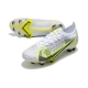 Nike Mercurial Vapor XIV Elite Firm Ground White Black Metallic Silver Volt Football Boots