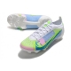 Nike Mercurial Vapor XIV Elite Firm Ground White Blue Volt Football Boots