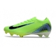 Nike Mercurial Vapor XVI Elite Firm Ground Green Black Football Boots