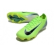 Nike Mercurial Vapor XVI Elite Firm Ground Green Black Football Boots