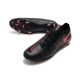 Nike Phantom Elite GT Firm Ground Black Dark Smoke Grey Chile Red Football Boots