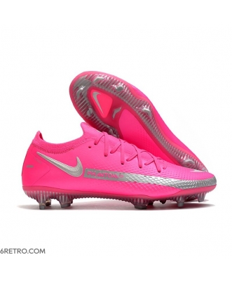 Nike Phantom Elite GT Firm Ground FLASH CRIMSON Silver Football Boots