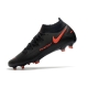 Nike Phantom GT Dynamic Fit Elite Firm Ground Black Chili Red Smoke Grey Football Boots