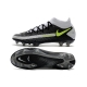 Nike Phantom GT Dynamic Fit Elite Firm Ground Black Gray Yellow Football Boots