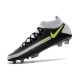 Nike Phantom GT Dynamic Fit Elite Firm Ground Black Gray Yellow Football Boots