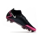 Nike Phantom GT Dynamic Fit Elite Firm Ground Black Silver Pink Blast Football Boots