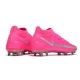 Nike Phantom GT Dynamic Fit Elite Firm Ground Pink Blast Metallic Silver Football Boots
