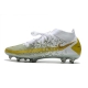 Nike Phantom GT Dynamic Fit Elite Firm Ground White Gold Grey Football Boots Nike Phantom GT Dynamic Fit Elite Firm Ground White Gold Grey Football Boots
