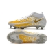 Nike Phantom GT Dynamic Fit Elite Firm Ground White Golden Football Boots Nike Phantom GT Dynamic Fit Elite Firm Ground White Golden Football Boots
