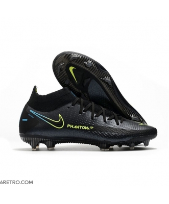 Nike Phantom GT Elite DF Firm Ground Firm Ground Black Volt Blue Football Boots