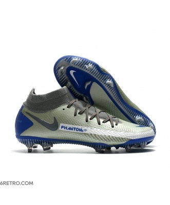 Nike Phantom GT Elite DF Firm Ground Firm Ground Gray Blue Football Boots