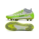 Nike Phantom GT Elite DF Firm Ground Firm Ground White Green Football Boots Nike Phantom GT Elite DF Firm Ground Firm Ground White Green Football Boots