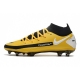 Nike Phantom GT Elite DF Firm Ground Firm Ground Yellow Black White Football Boots