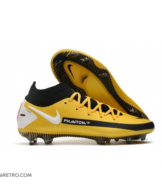 Nike Phantom GT Elite DF Firm Ground Firm Ground Yellow Black White Football Boots