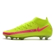 Nike Phantom GT Elite DF Firm Ground Firm Ground Yellow Pink Blast Football Boots