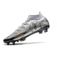 Nike Phantom GT Elite DF Firm Ground Pure Platinum Metallic Silver Black Football Boots