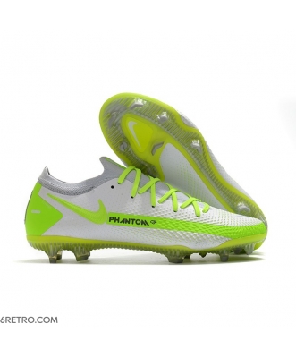 Nike Phantom GT Elite Firm Ground Firm-Ground White Green Football Boots