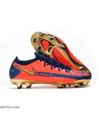 Nike Phantom GT Elite Firm Ground Orange Blue Golden Football Boots