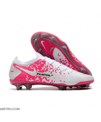 Nike Phantom GT Elite Firm Ground White Pink Football Boots