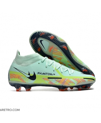 Nike Phantom GT II Elite DF Firm Ground Barely Green Blackened Blue Ghost Green Football Boots
