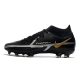 Nike Phantom GT II Elite DF Firm Ground Black Metallic Dark Grey Metallic Gold Football Boots