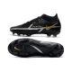 Nike Phantom GT II Elite DF Firm Ground Black Metallic Dark Grey Metallic Gold Football Boots