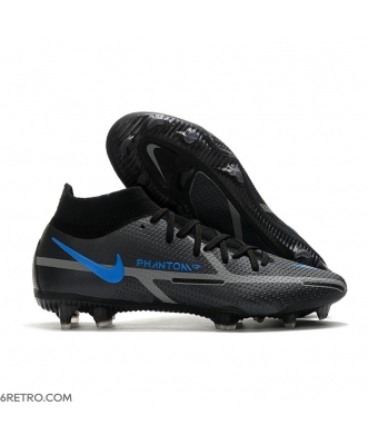 Nike Phantom GT II Elite DF Firm Ground Re- Black Iron Grey Football Boots