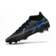 Nike Phantom GT II Elite DF Firm Ground Re- Black Iron Grey Football Boots