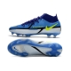 Nike Phantom GT II Elite DF Firm Ground Recharge - Sapphire Volt Grey Fog Blue Void Football Boots