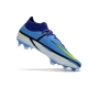 Nike Phantom GT II Elite DF Firm Ground Recharge - Sapphire Volt Grey Fog Blue Void Football Boots