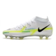 Nike Phantom GT II Elite DF Firm Ground White Black Blue Volt Football Boots Nike Phantom GT II Elite DF Firm Ground White Black Blue Volt Football Boots
