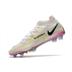 Nike Phantom GT II Elite DF Firm Ground White Black Bright Crimson Pink Blast Football Boots