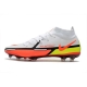 Nike Phantom GT II Elite DF Firm Ground White Bright Crimson Volt Football Boots