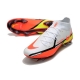 Nike Phantom GT II Elite DF Firm Ground White Bright Crimson Volt Football Boots