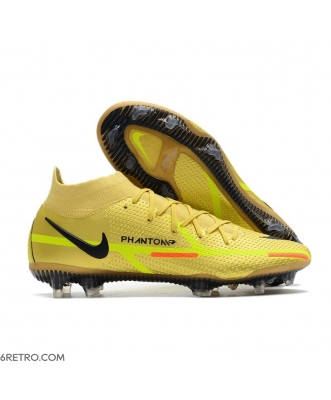 Nike Phantom GT II Elite DF Firm Ground Yellow Football Boots