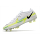 Nike Phantom GT II Elite Firm Ground White Black Blue Football Boots