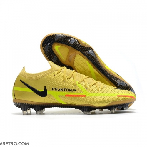 Nike Phantom GT II Elite Firm Ground Yellow Football Boots Nike Phantom GT II Elite Firm Ground Yellow Football Boots