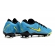 Nike Phantom GX 2 Elite Firm Ground Blue Yellow Football Boots