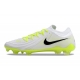 Nike Phantom GX 2 Elite Firm Ground White Black Volt Football Boots