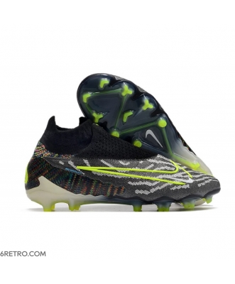 Nike Phantom GX Elite DF Firm Ground Firm Ground Black Volt White Blue Glow Football Boots