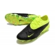 Nike Phantom GX Elite Firm Ground Black Volt Football Boots