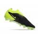 Nike Phantom GX Elite Firm Ground Black Volt Football Boots