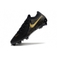 Nike Phantom Luna 2 Elite Firm Ground Low Cut Black Metallic Gold Coin Football Boots