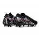 Nike Phantom Luna 2 Elite Firm Ground Low Cut Black White Red Football Boots