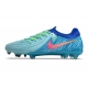 Nike Phantom Luna 2 Elite Firm Ground Low Cut Blue Pink Football Boots