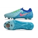Nike Phantom Luna 2 Elite Firm Ground Low Cut Blue Pink Football Boots