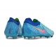 Nike Phantom Luna 2 Elite Firm Ground Low Cut Blue Pink Football Boots